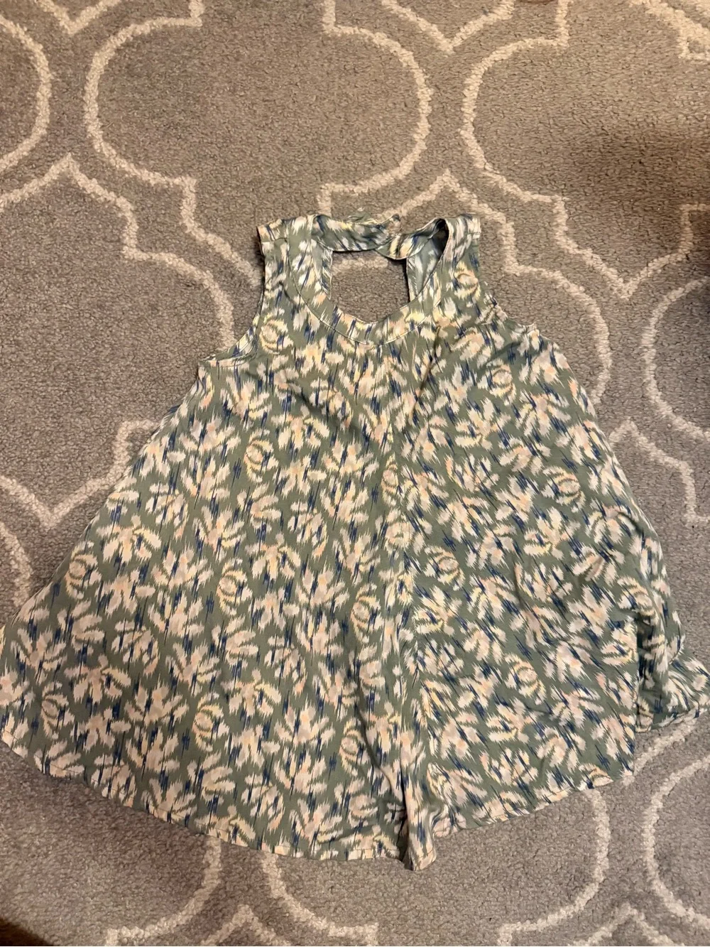 Old Navy 2T Green swing dress